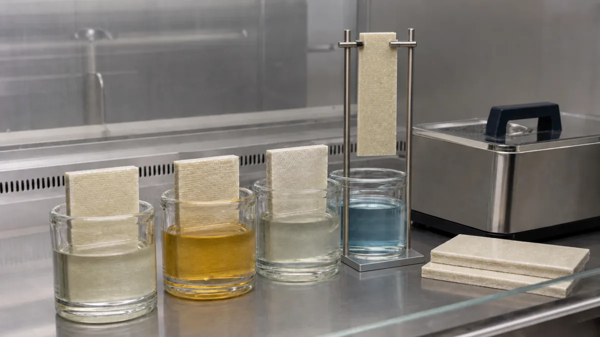 FRP-hars kiezen bij chemische blootstelling