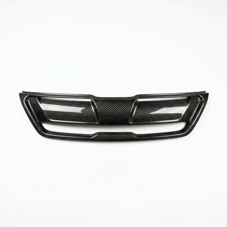 Sierlijst voor grille van koolstofvezel