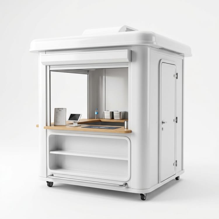 FRP-strandservicekiosk
