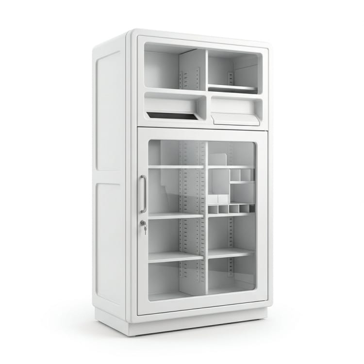 FRP-behuizing voor apotheekuitgiftekast