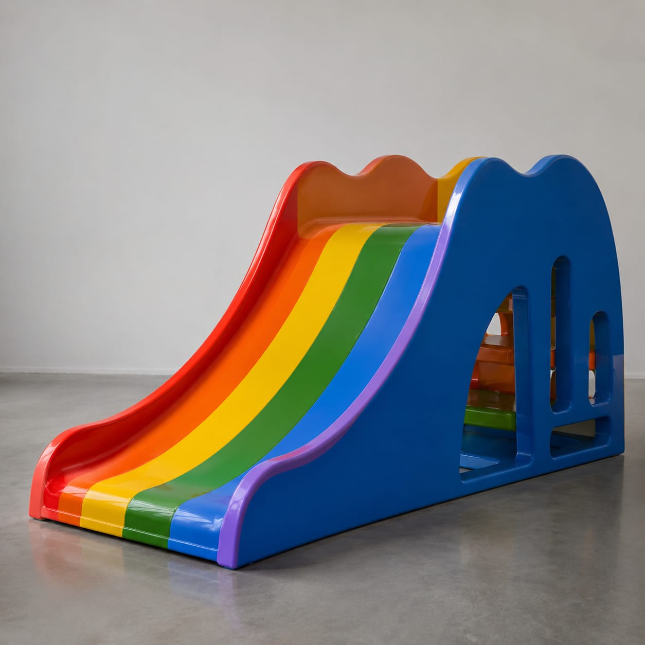 FRP-regenboogglijbaan voor peuters