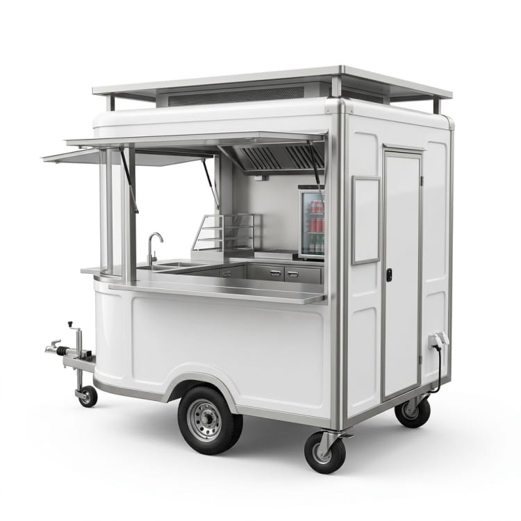 Mobiele verkoopwagen voor eten